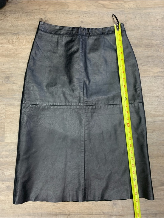 GAP Dresses & Skirts - GAP Black Leather Pencil Skirt